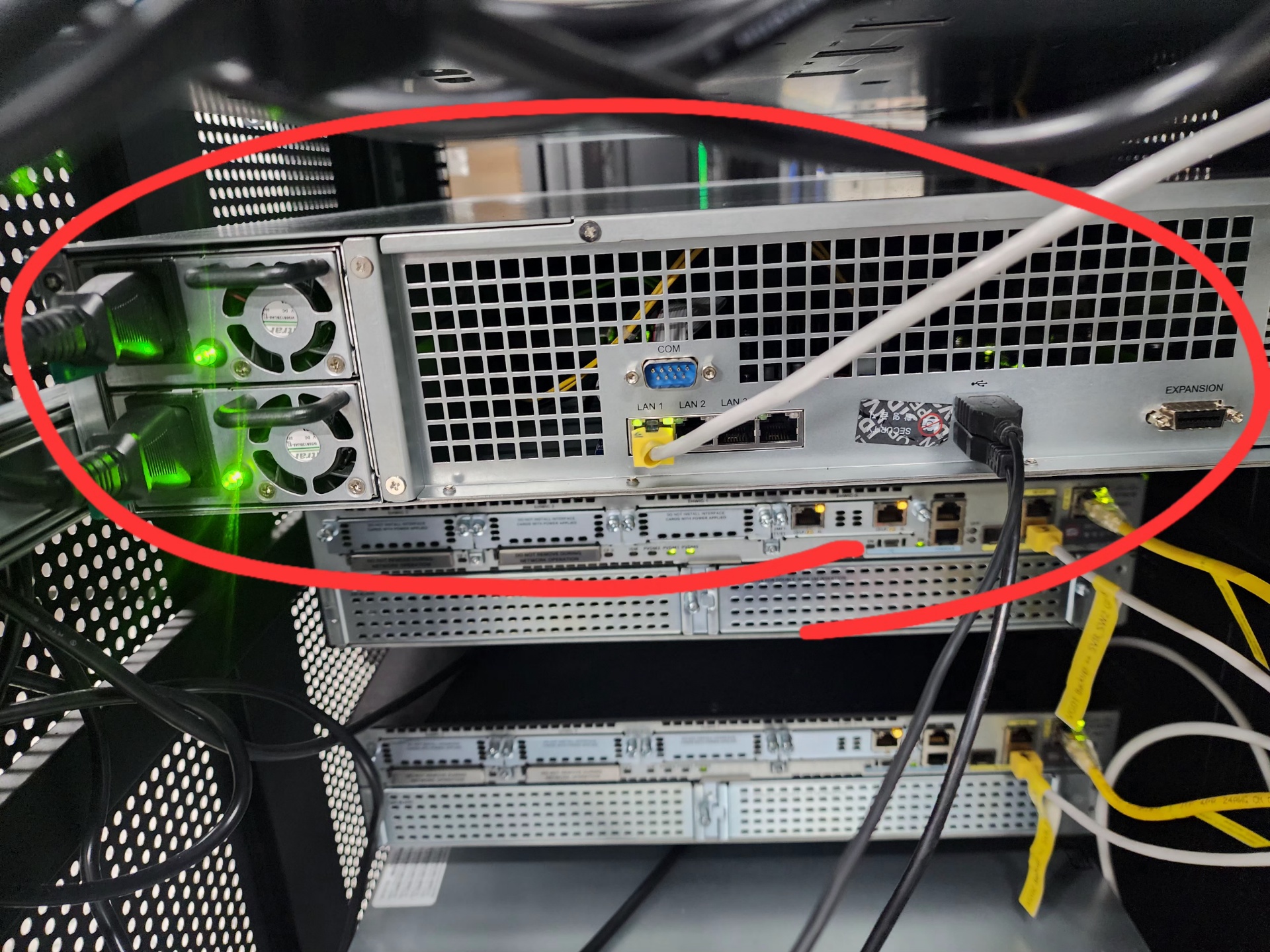 테스트 페이지 나스 세팅을 진행하였습니다.